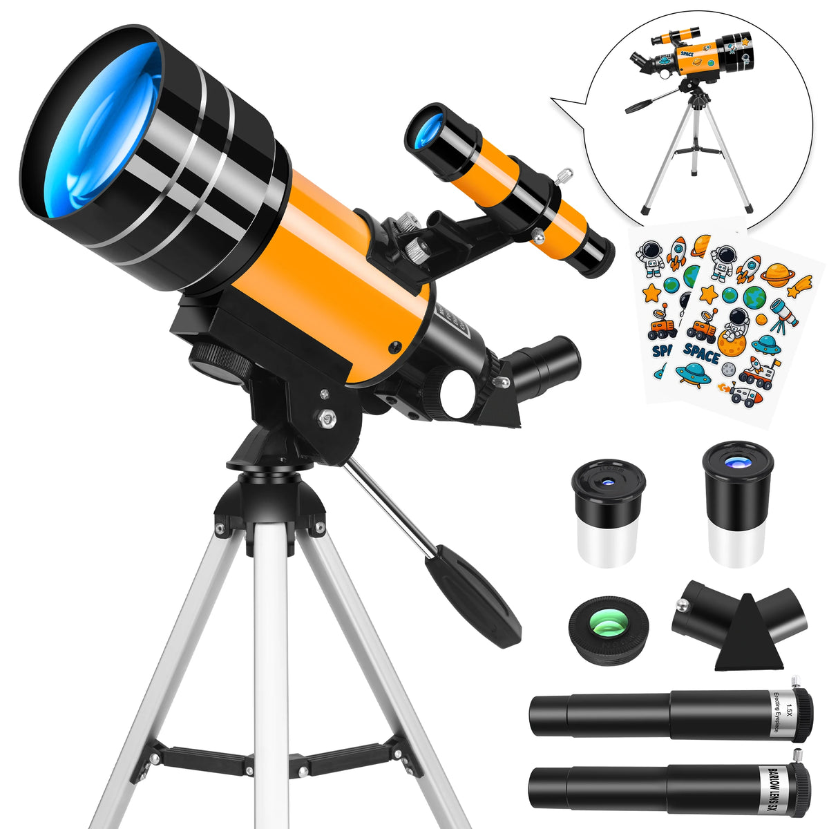 Astronomical Telescope for Beginners Nature Observation and Camping