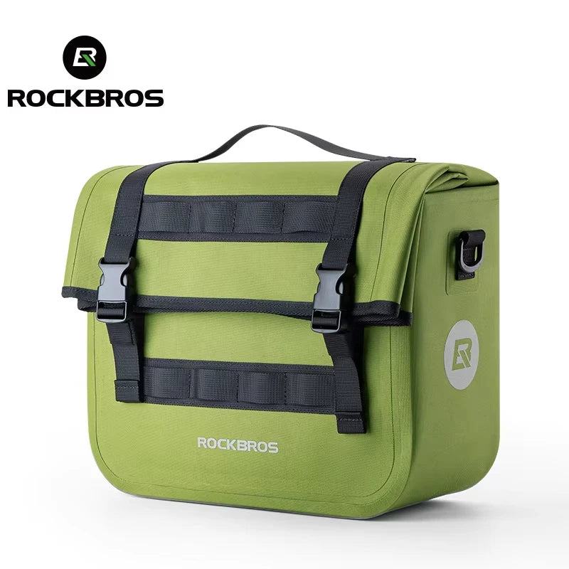 Rockbros Waterproof Bicycle Saddle Bag With Multi Compartment Storage
