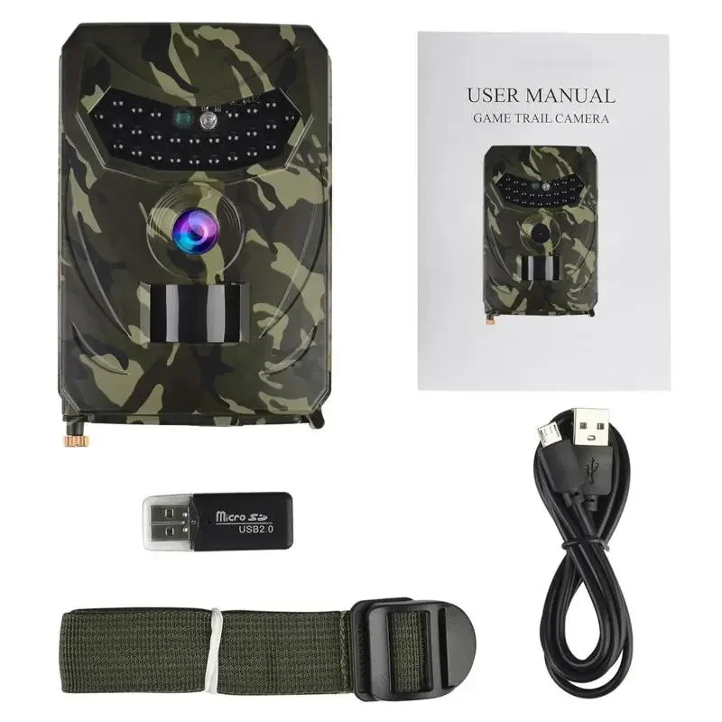 Tensdarcam Night Vision Trail Camera With Motion Activated Wildlife Detection