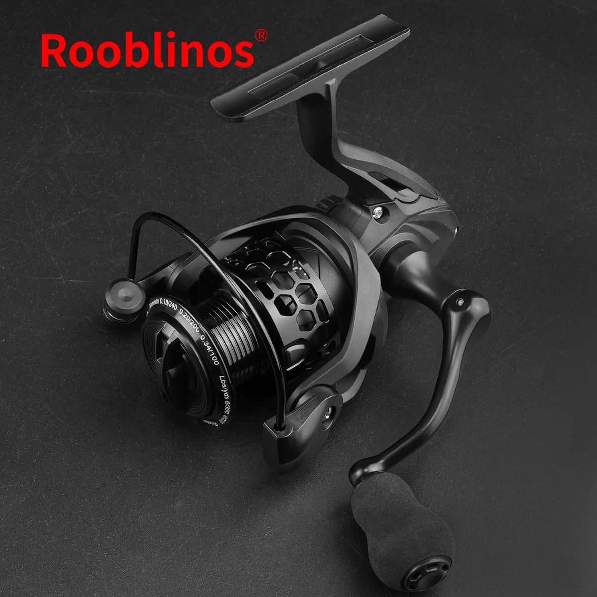 Rooblinos All Metal Spinning Fishing Reel For Sea And Freshwater