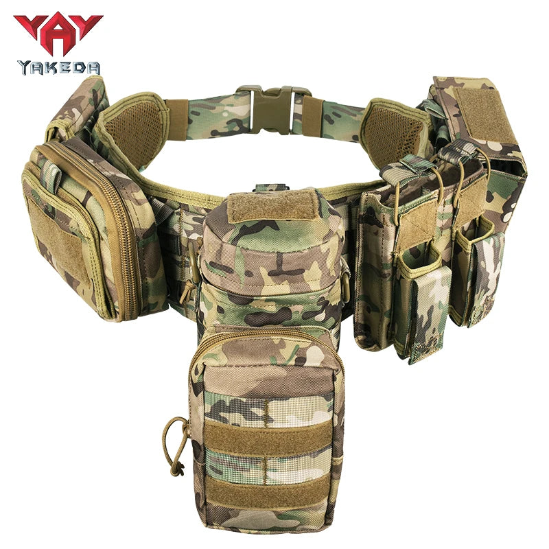 Yakeda Tactical Battle Belt Duty Kit For Law Enforcement
