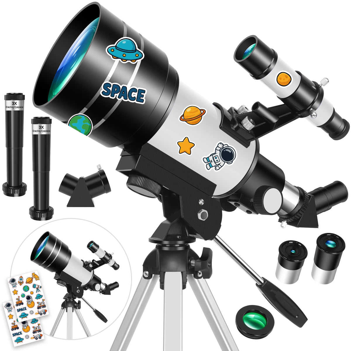 Astronomical Telescope for Beginners Nature Observation and Camping