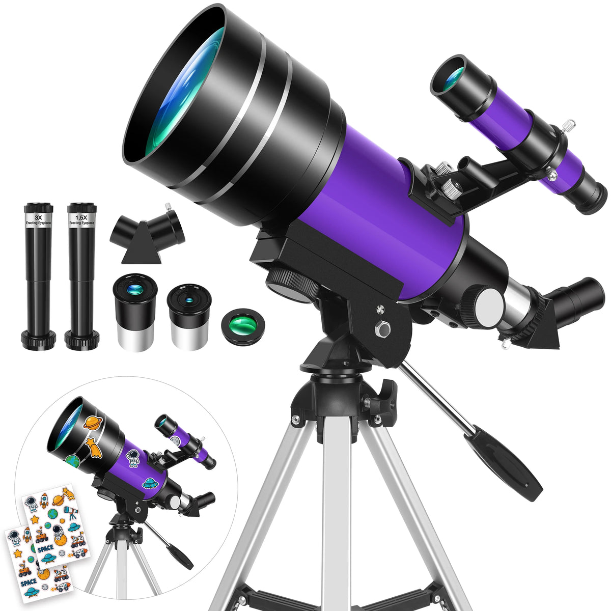 Astronomical Telescope for Beginners Nature Observation and Camping