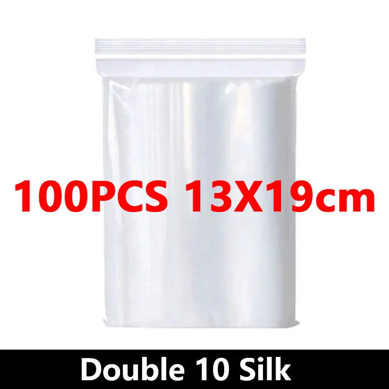 Durable Reclosable Plastic Ziplock Bags For Food And Jewelry