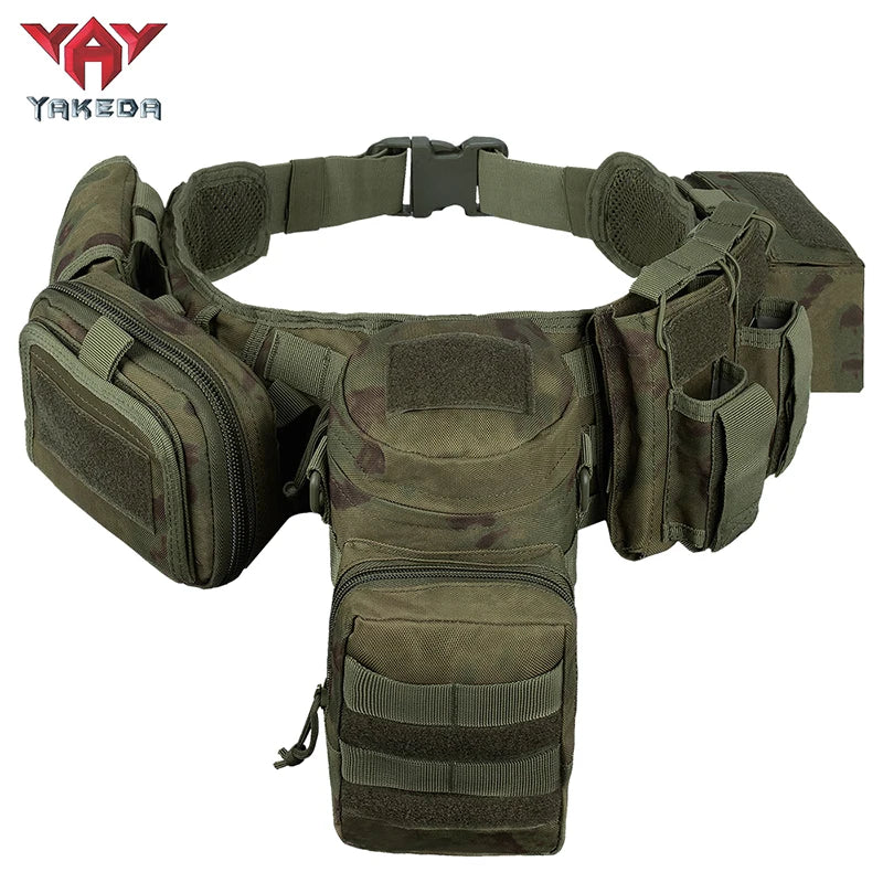 Yakeda Tactical Battle Belt Duty Kit For Law Enforcement