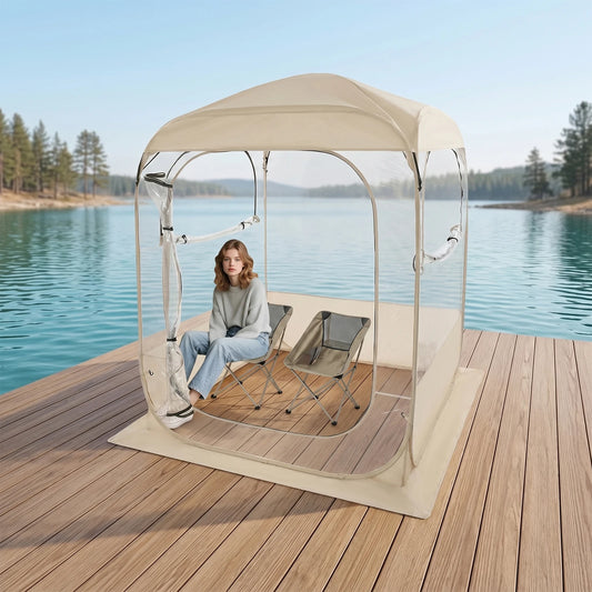 Bymaocar Clear Automatic Opening Sports Tent For Outdoor Use
