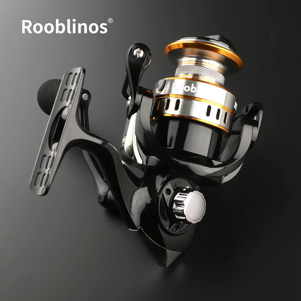 Rooblinos RY Spinning Reel With Aluminum Spool And Smooth Action