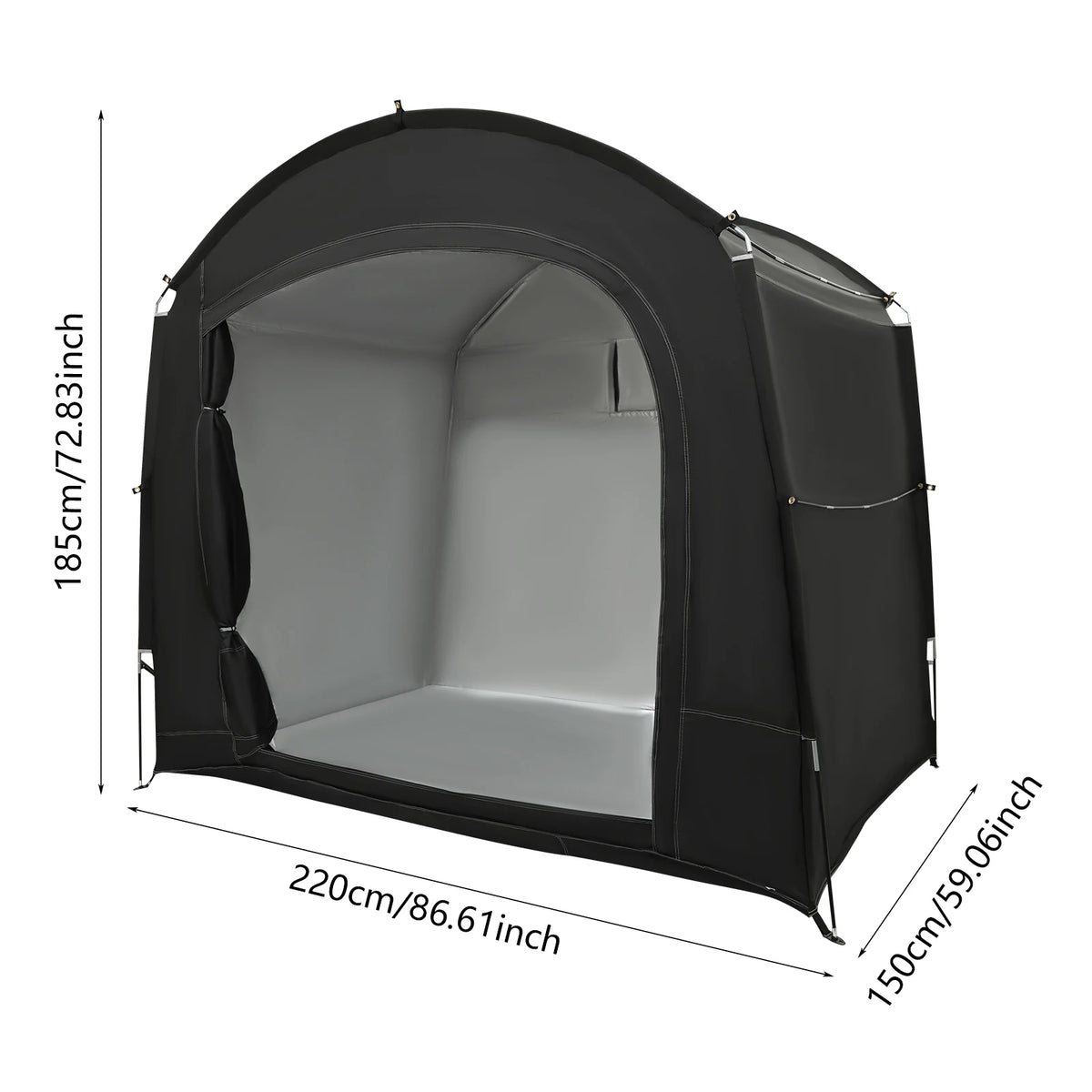 Bymaocar Heavy Duty Bike Storage Tent Outdoor Shelter