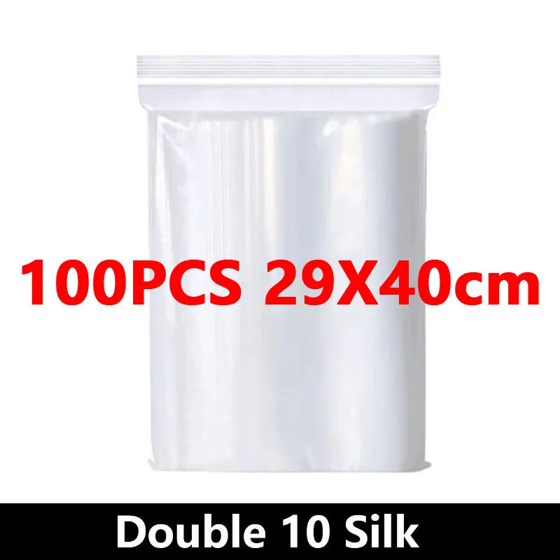 Durable Reclosable Plastic Ziplock Bags For Food And Jewelry