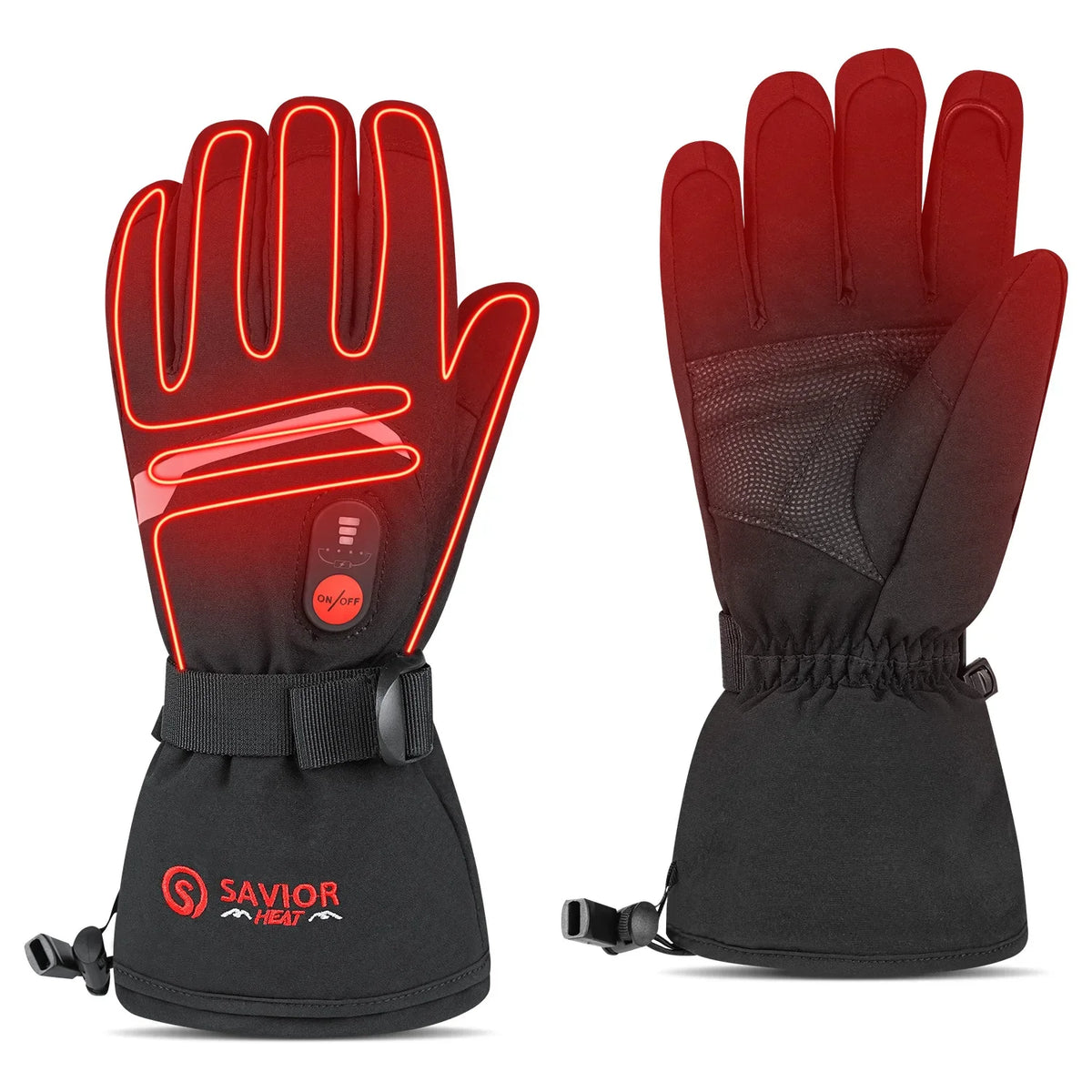 DAY WOLF Heated Gloves With Rechargeable Battery For Winter Warmth
