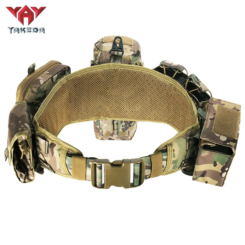 Yakeda Tactical Battle Belt Duty Kit For Law Enforcement