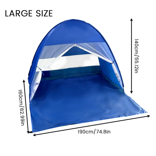 Auto Open Portable Sun Shelter With UPF 50 Protection