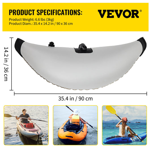 SucceBuy Inflatable Kayak Outrigger Stabilizer Float System for Canoes
