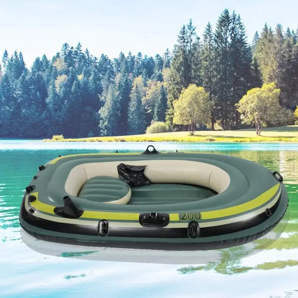 Heavy Duty Inflatable Boat For Adult Fishing And Recreation