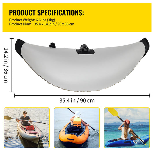 SucceBuy Inflatable Kayak Outrigger Stabilizer Floats For Canoes