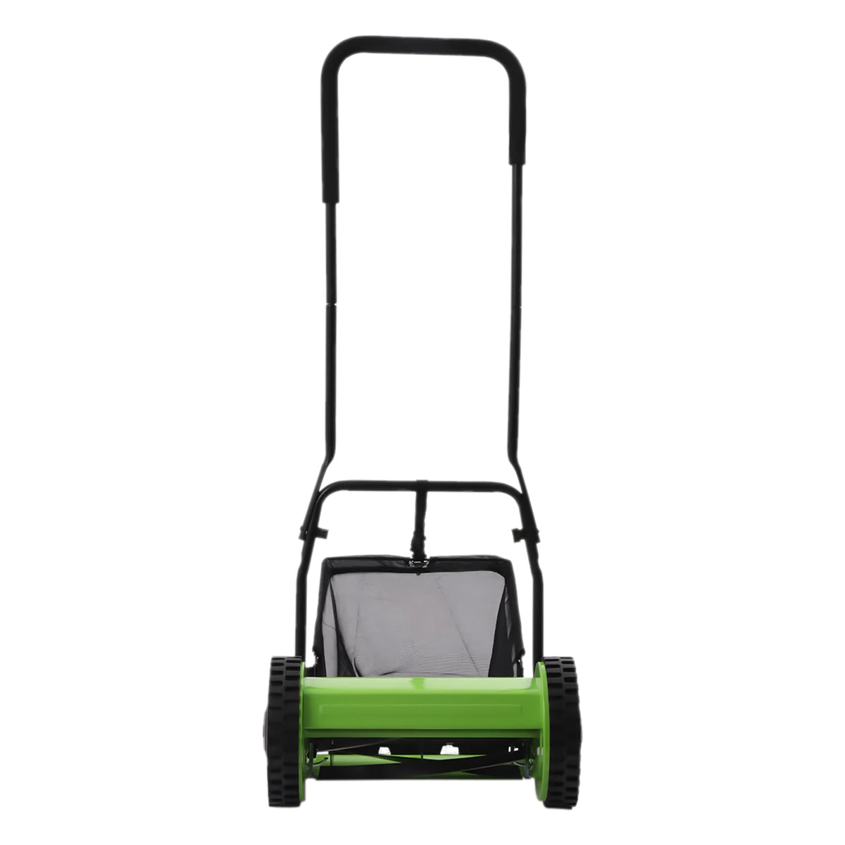 Bymaocar Manual Lawn Mower With Adjustable Height And Grass Catcher