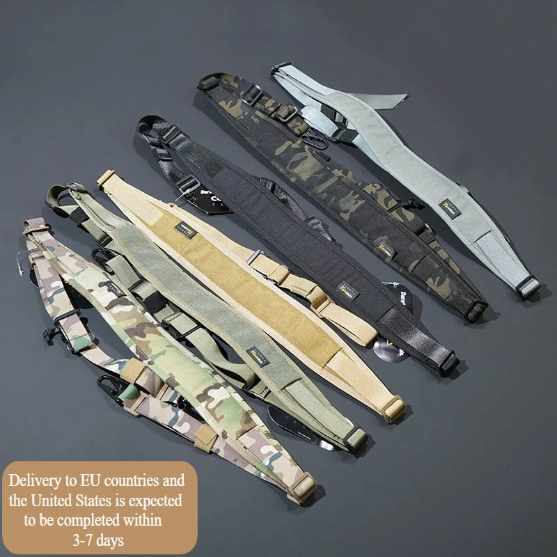 Premium 2 Point Tactical Nylon Adjustable Shoulder Sling Strap