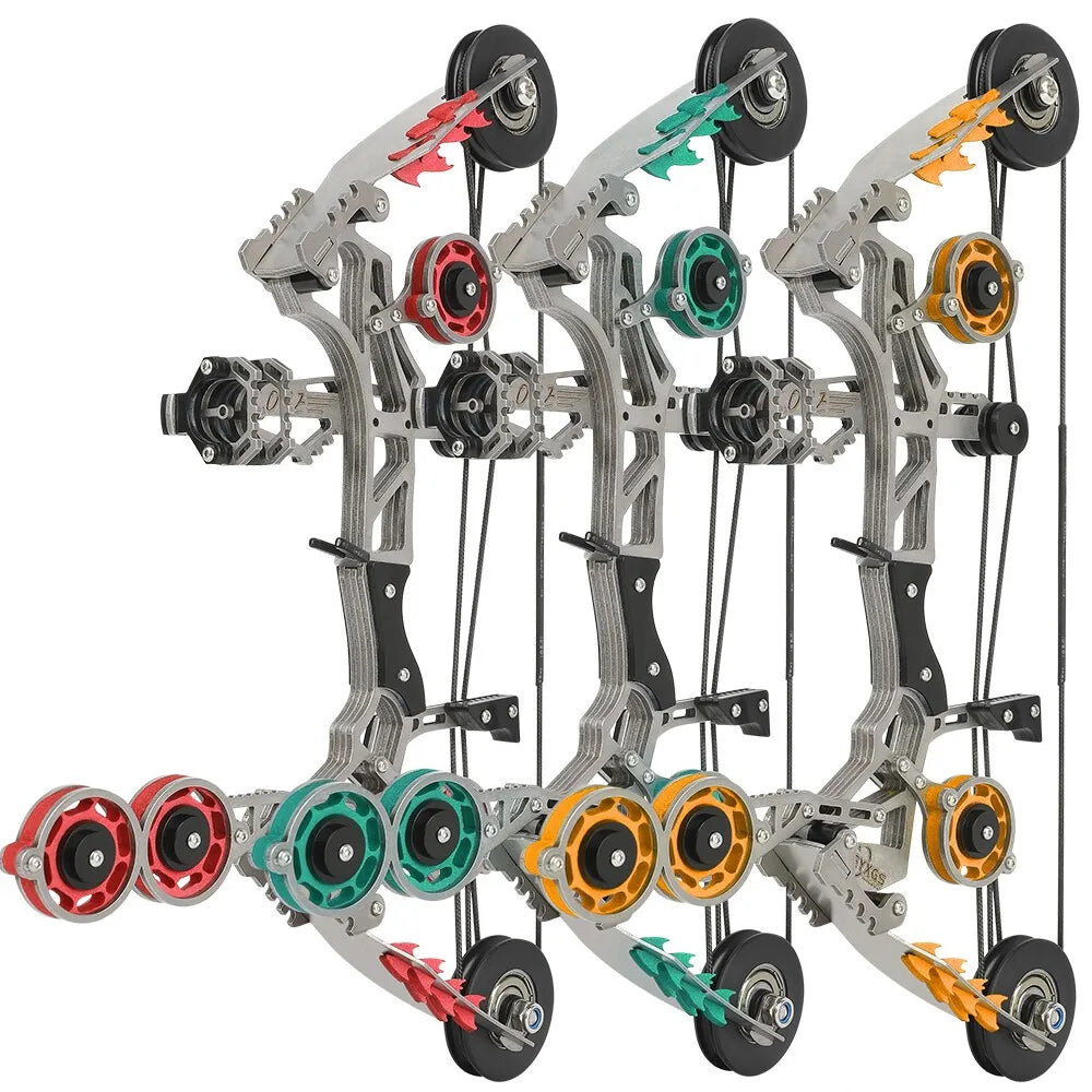Adjustable Compound Bow With Arrows For Target Shooting