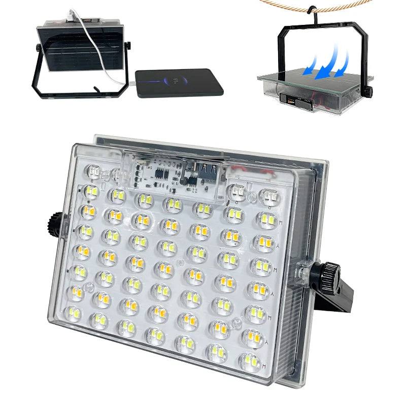 Morglad Rechargeable LED Work Light For Camping And Outdoor Use