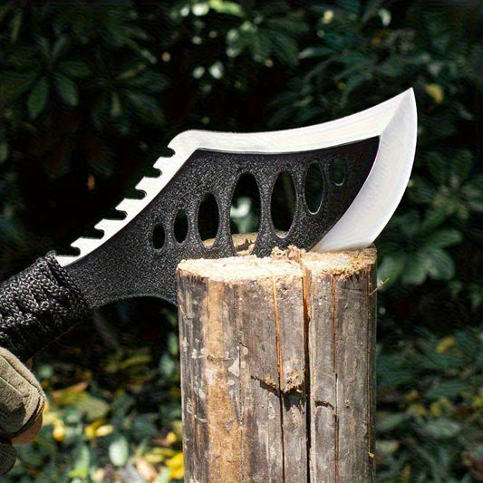 Doom Blade Full Tang Outdoor Camping Axe With Nylon Sheath