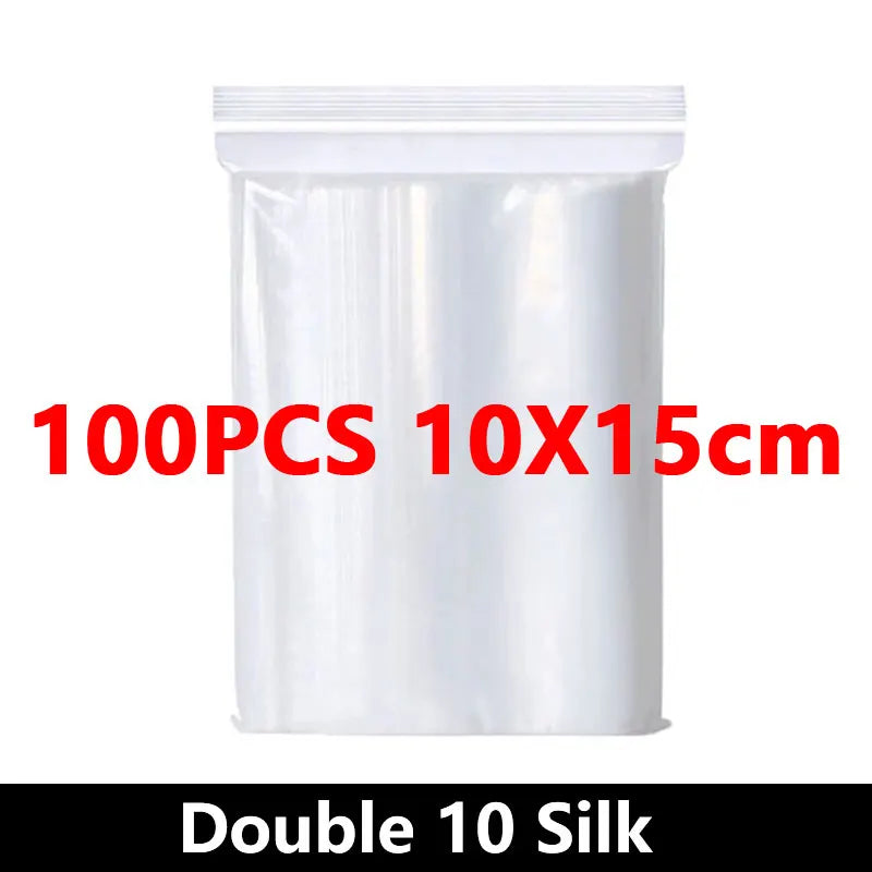 Durable Reclosable Plastic Ziplock Bags For Food And Jewelry