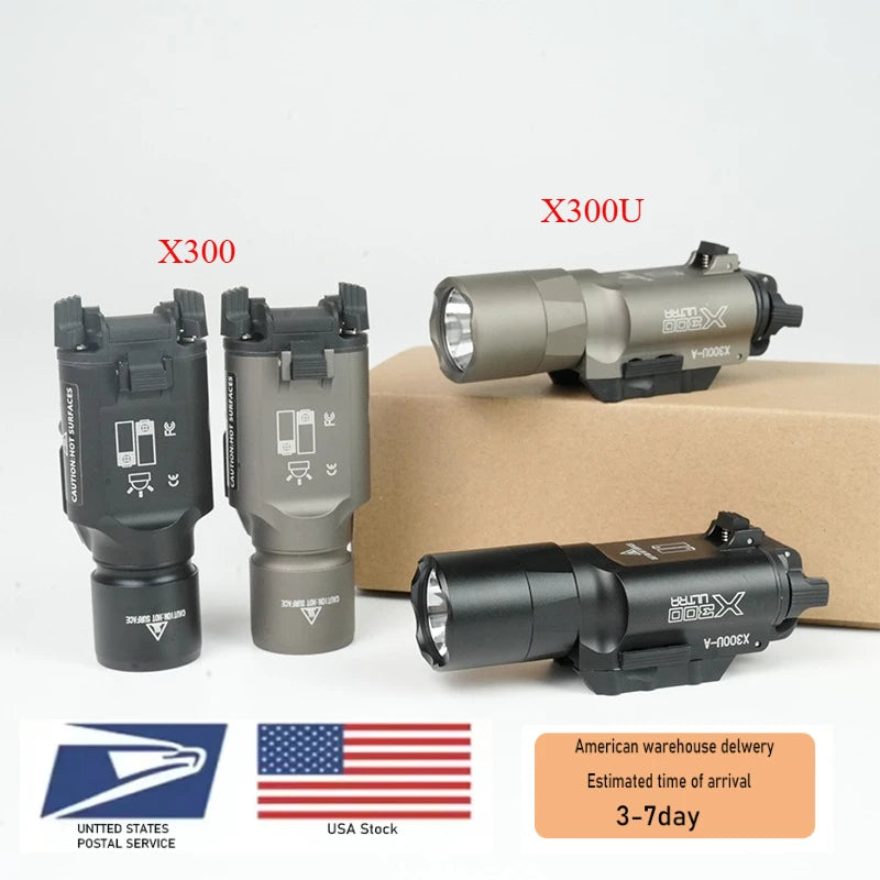 Tactical Aluminum Alloy Scout Light Compatible With 20mm Rail