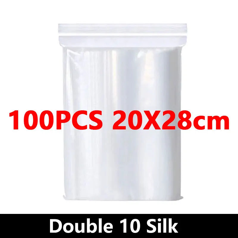 Durable Reclosable Plastic Ziplock Bags For Food And Jewelry