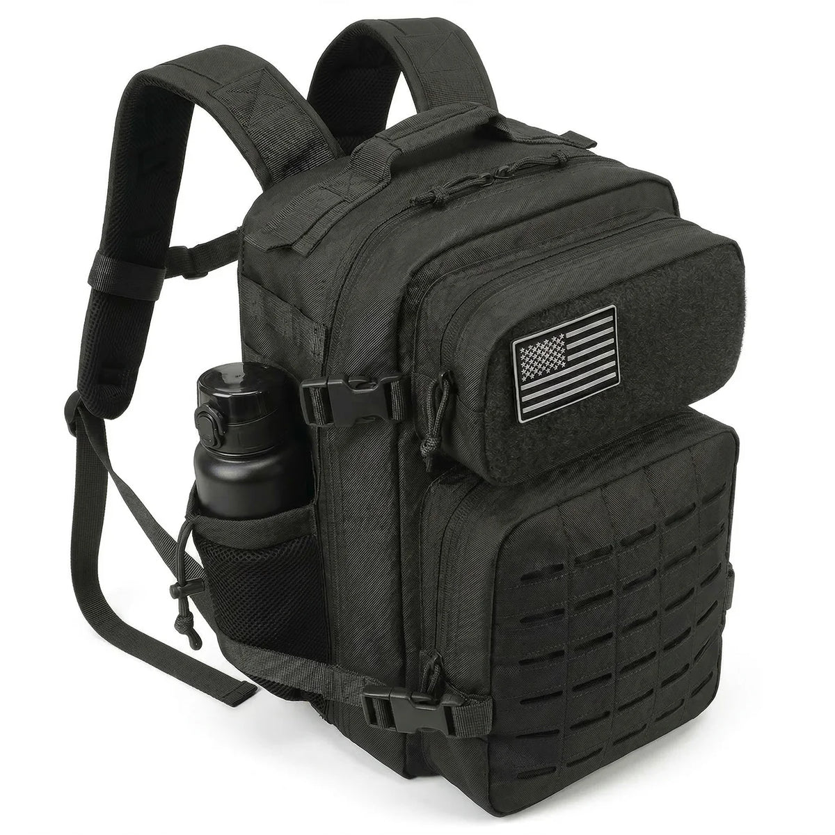 ReFire Gear Tactical Backpack With MOLLE And Cup Holders For Hiking