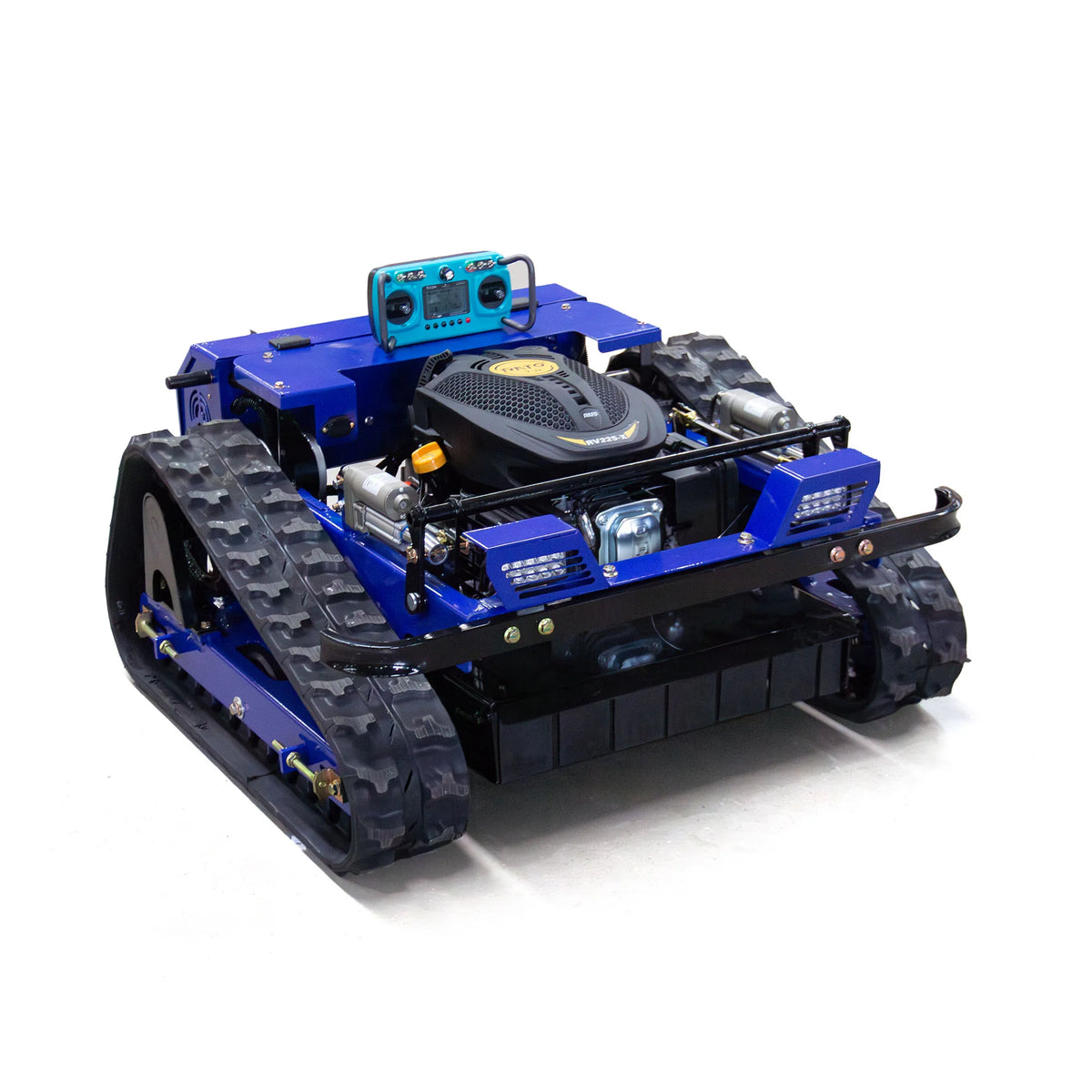 DEEPKRON 4WD Remote Control Robotic Lawn Mower for All Terrain
