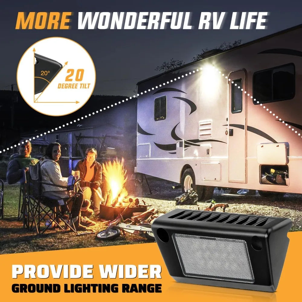 Nilight LED RV Exterior Porch And Cargo Lights For Trucks