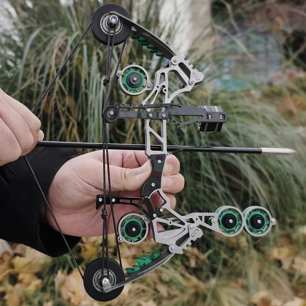 Adjustable Compound Bow With Arrows For Target Shooting