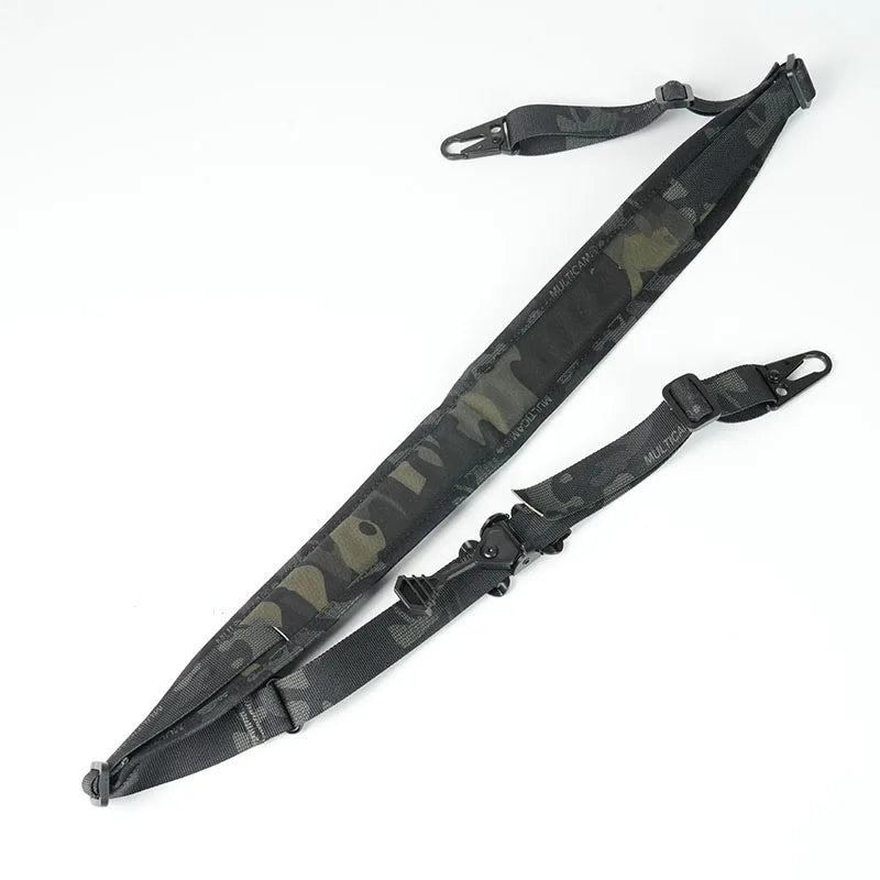 Tactical Two Point Adjustable Rifle Sling With Quick Release Mount