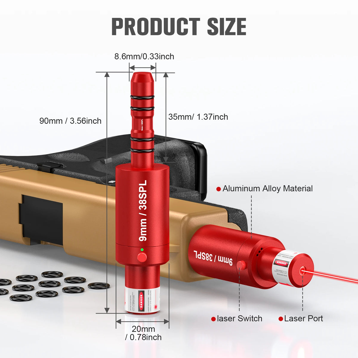 Laser Training System For Home Dry Fire Practice And Training