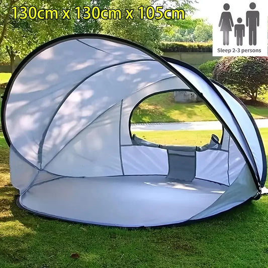 Portable Pop Up Beach Tent With UV Resistant Sun Shade Canopy