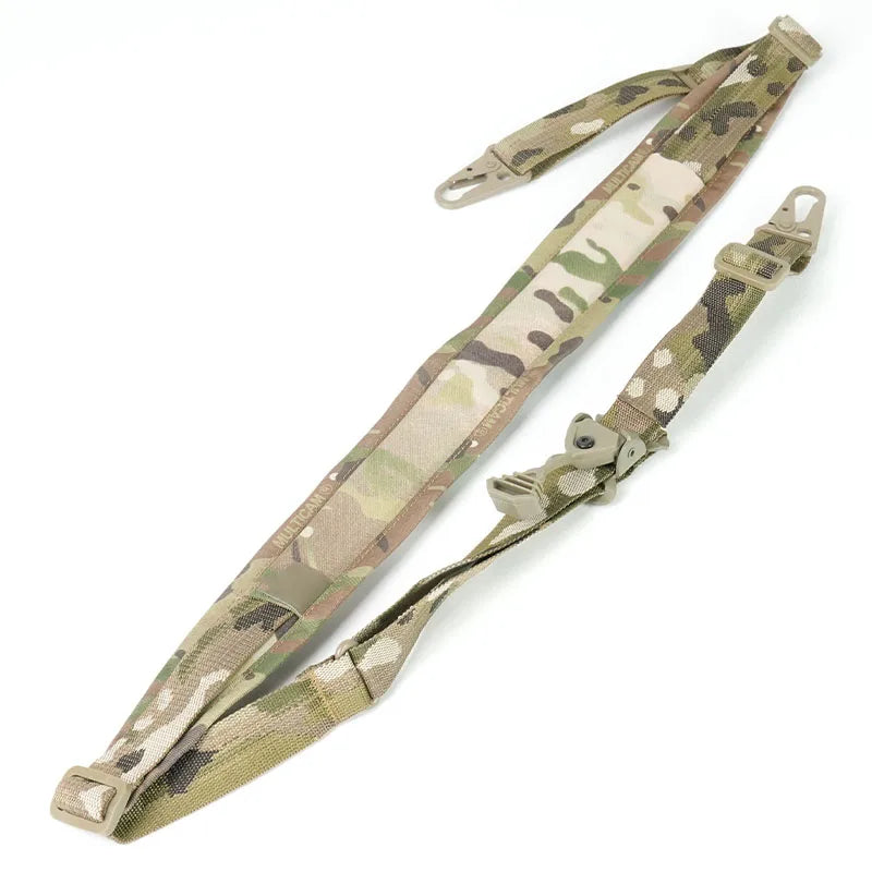 Tactical Two Point Adjustable Rifle Sling With Quick Release Mount