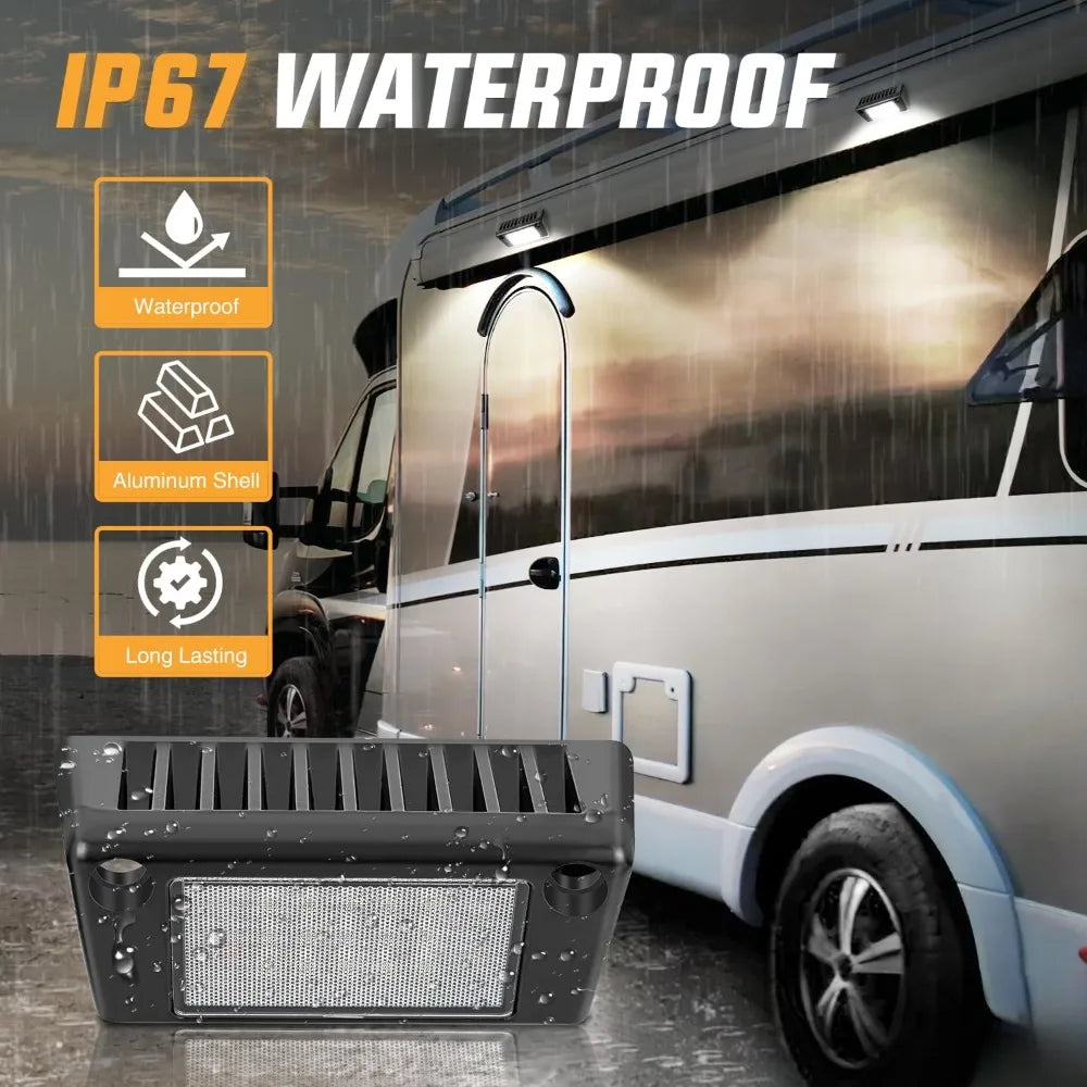Nilight LED RV Exterior Porch And Cargo Lights For Trucks