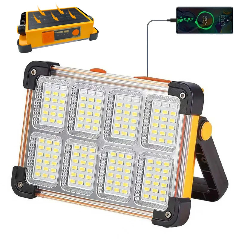 Morglad Rechargeable LED Work Light For Camping And Outdoor Use