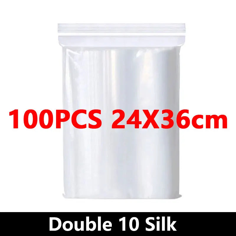 Durable Reclosable Plastic Ziplock Bags For Food And Jewelry