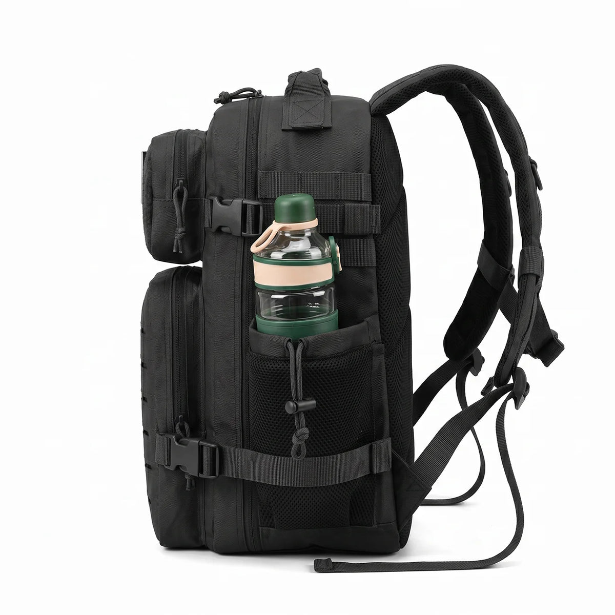 ReFire Gear Tactical Backpack With MOLLE And Cup Holders For Hiking