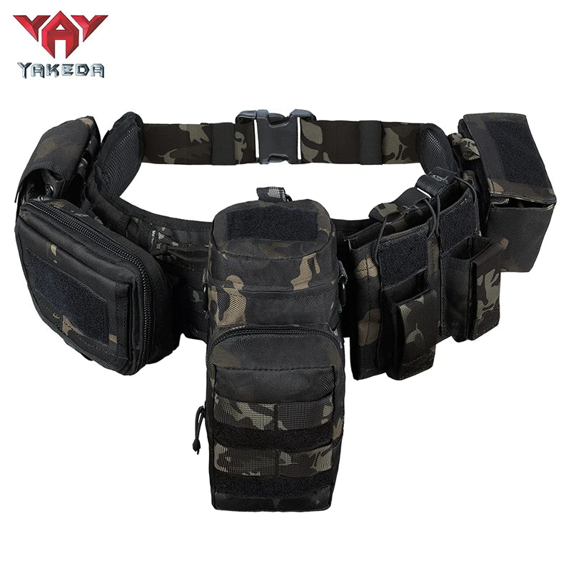 Yakeda Tactical Battle Belt Duty Kit For Law Enforcement