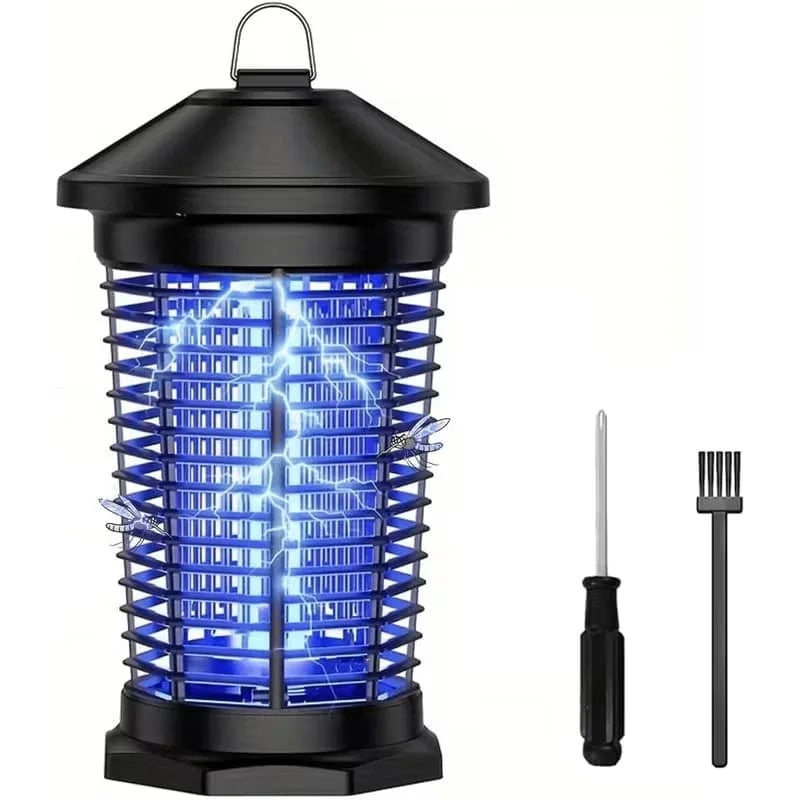 Outdoor Electric Bug Zapper Lantern For Mosquito And Fly Control