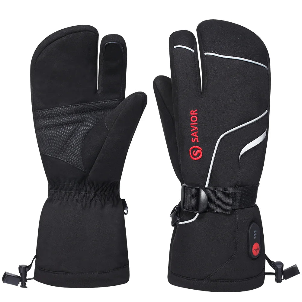 DAY WOLF Heated Gloves With Rechargeable Battery For Winter Warmth