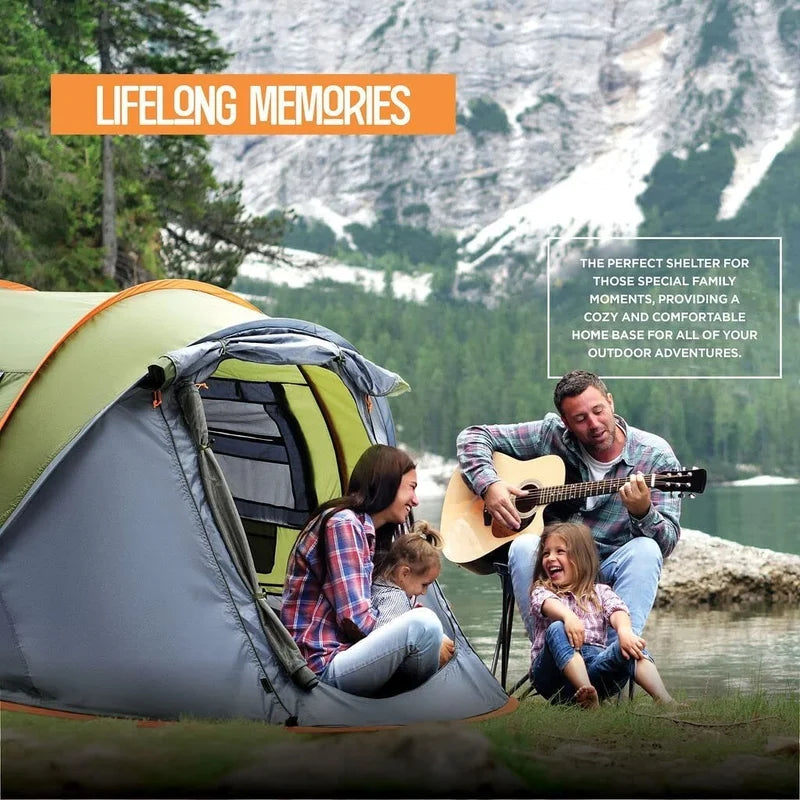 Maple99 Outdoor Pop Up Camping Tent With Waterproof Protection