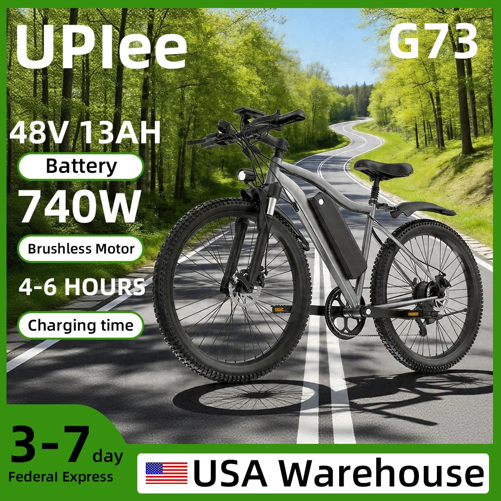 U Lee G73 Electric Bike 740W Motor Removable Battery
