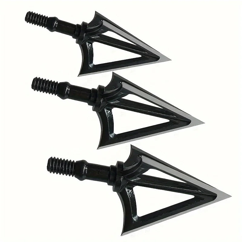 Premium Fixed Blade Broadheads For Crossbow And Compound Bow Hunting