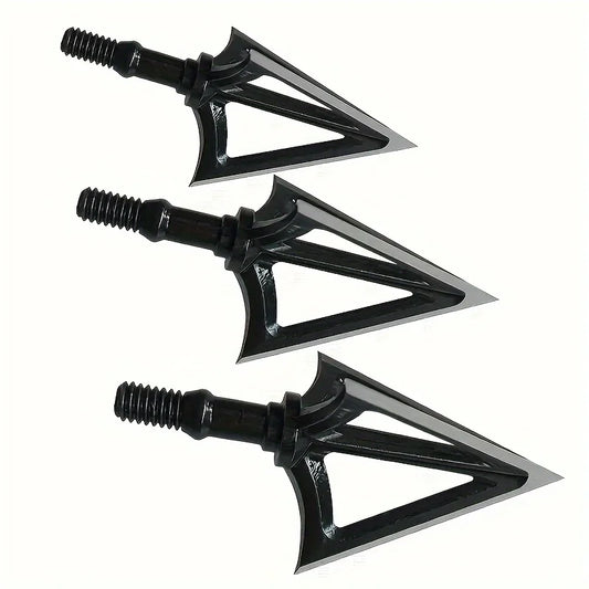 Premium Fixed Blade Broadheads For Crossbow And Compound Bow Hunting