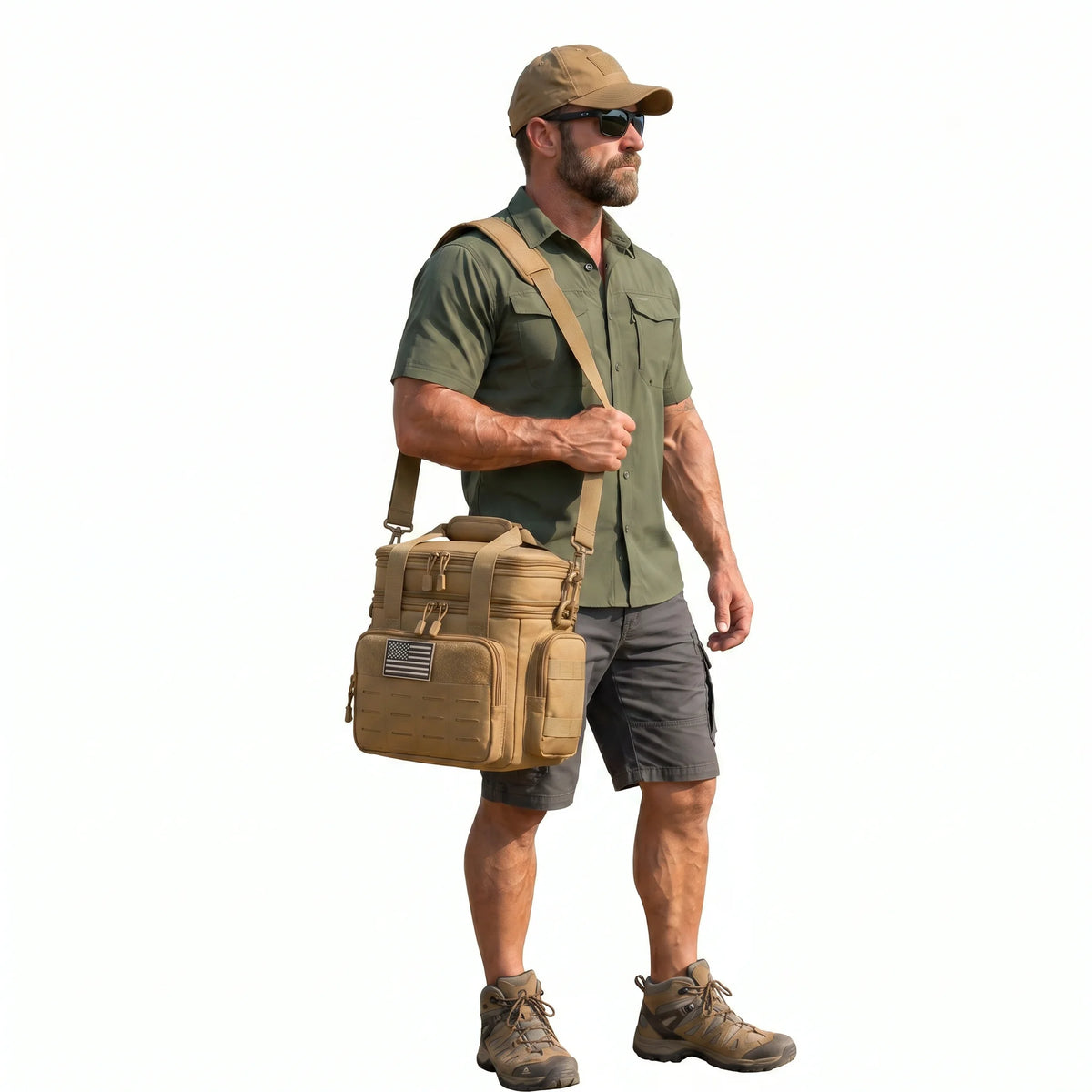 ReFire Gear Insulated Tactical Cooler Bag For Outdoor Picnics