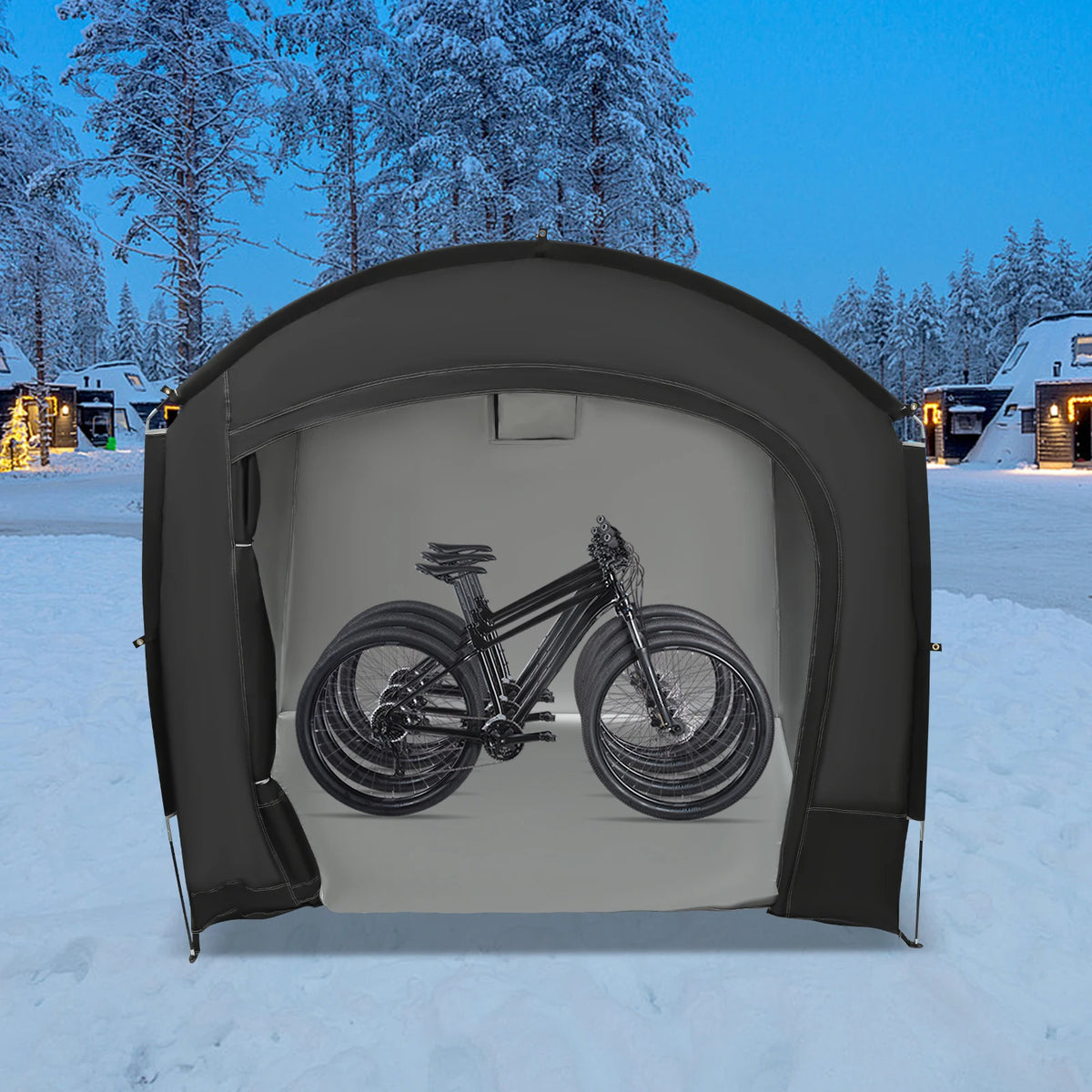 Portable Waterproof Bike Storage Shed For Multiple Bicycles