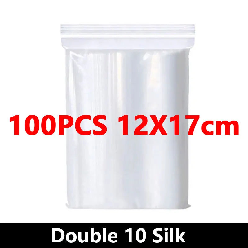 Durable Reclosable Plastic Ziplock Bags For Food And Jewelry