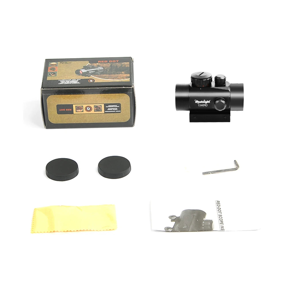 Nabila Waterproof Reflex Red Dot Sight With Riser Mount